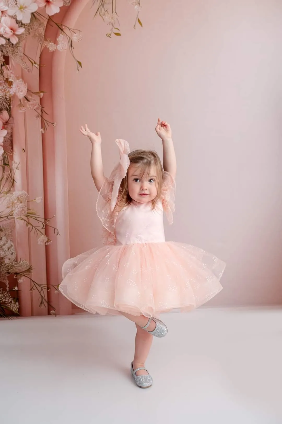 Daisy Bloom Petal- Pick color option. Editorial Dress, Couture Gown, Special Occasion Dress