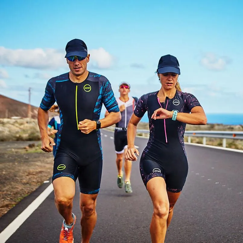 Lightweight Mesh Triathlon and Running Baseball Cap