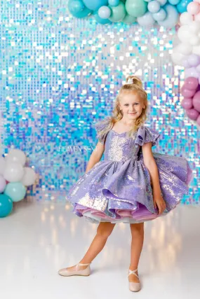 "Mermaid Kisses"  Petal - Editorial Dress, Couture Gown, Special Occasion Dress