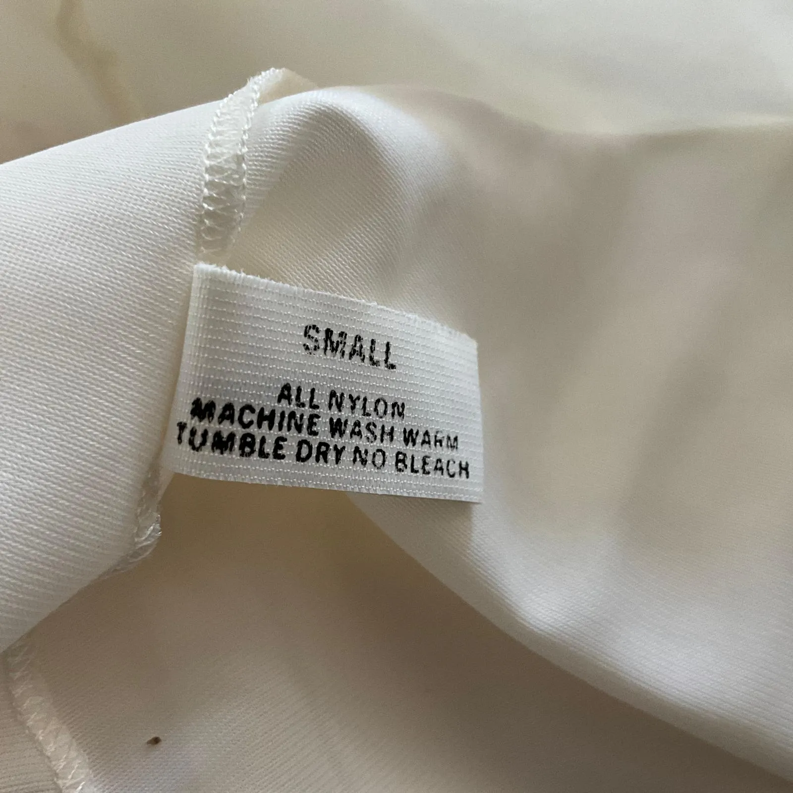 Shadowline Women’s White Chiffon Peignoir Slip Dress and Robe Set Sz S Pre-owned
